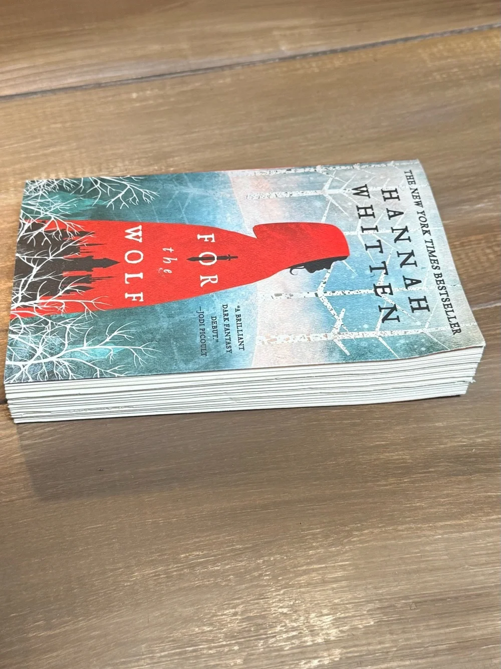 For the Wolf Hannah Whitten Paperback  Novel Little Red‎ Riding Hood Retelling